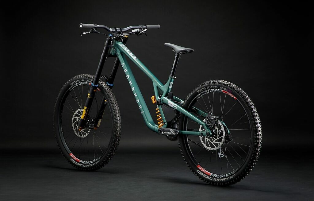 Commencal Supreme Dh V Ohlins Edition Metallic Green Commencal