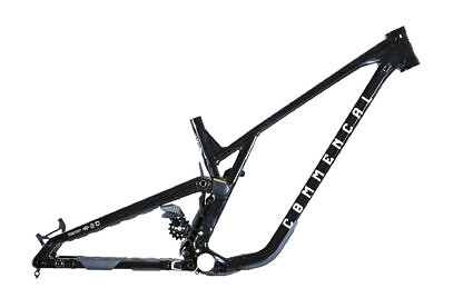 Рама Commencal Supreme DH v5 Team Glittery Black