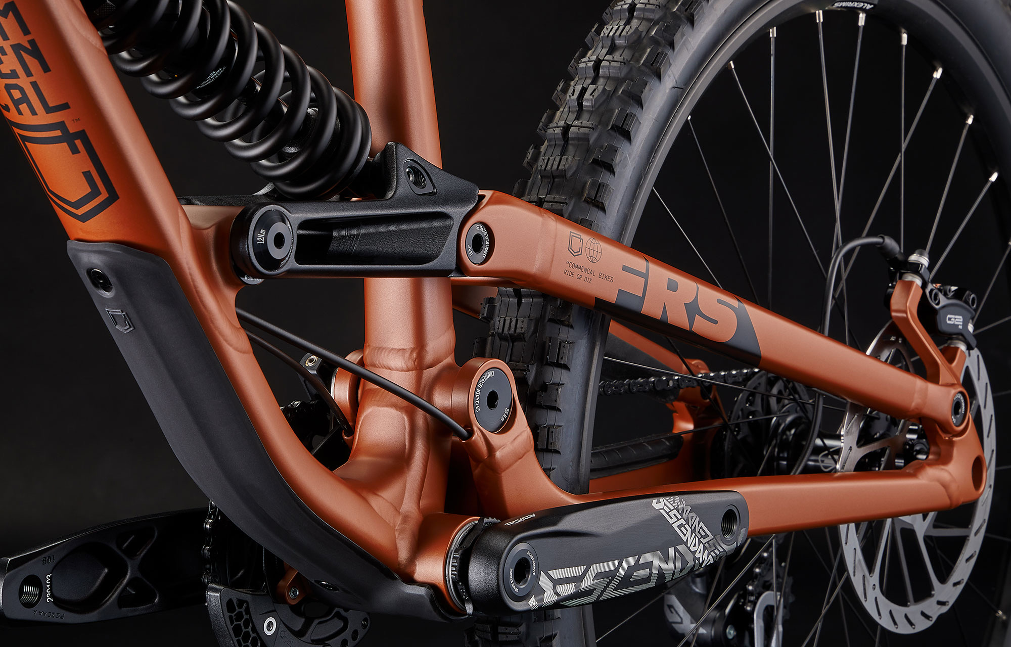 Commencal FRS Ride Utah Dirt - дополнительное фото 2