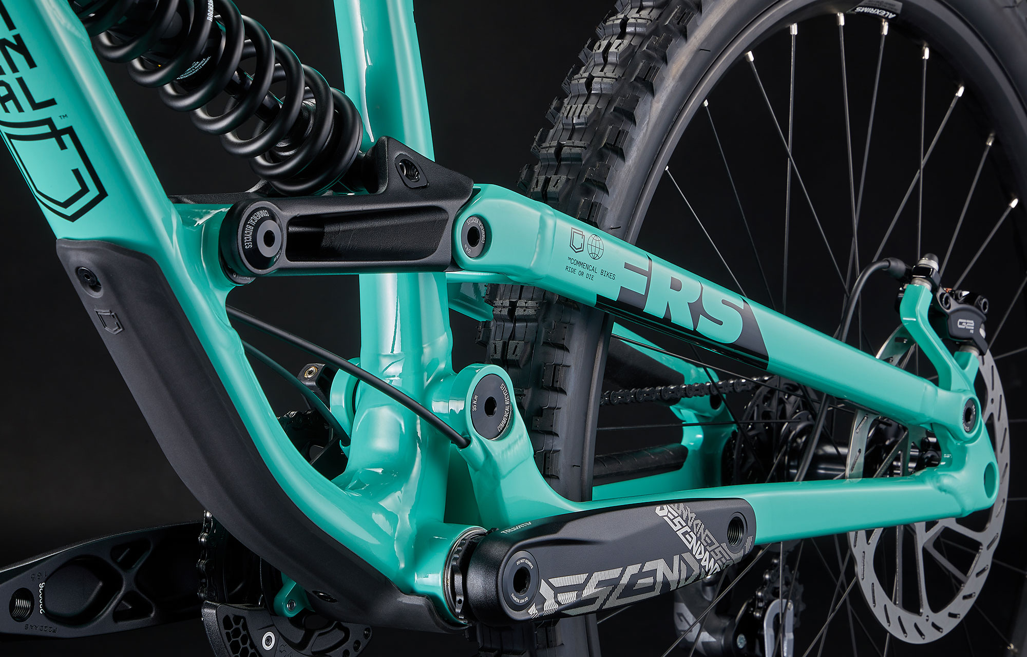 Commencal FRS Ride Emerald Green - дополнительное фото 2