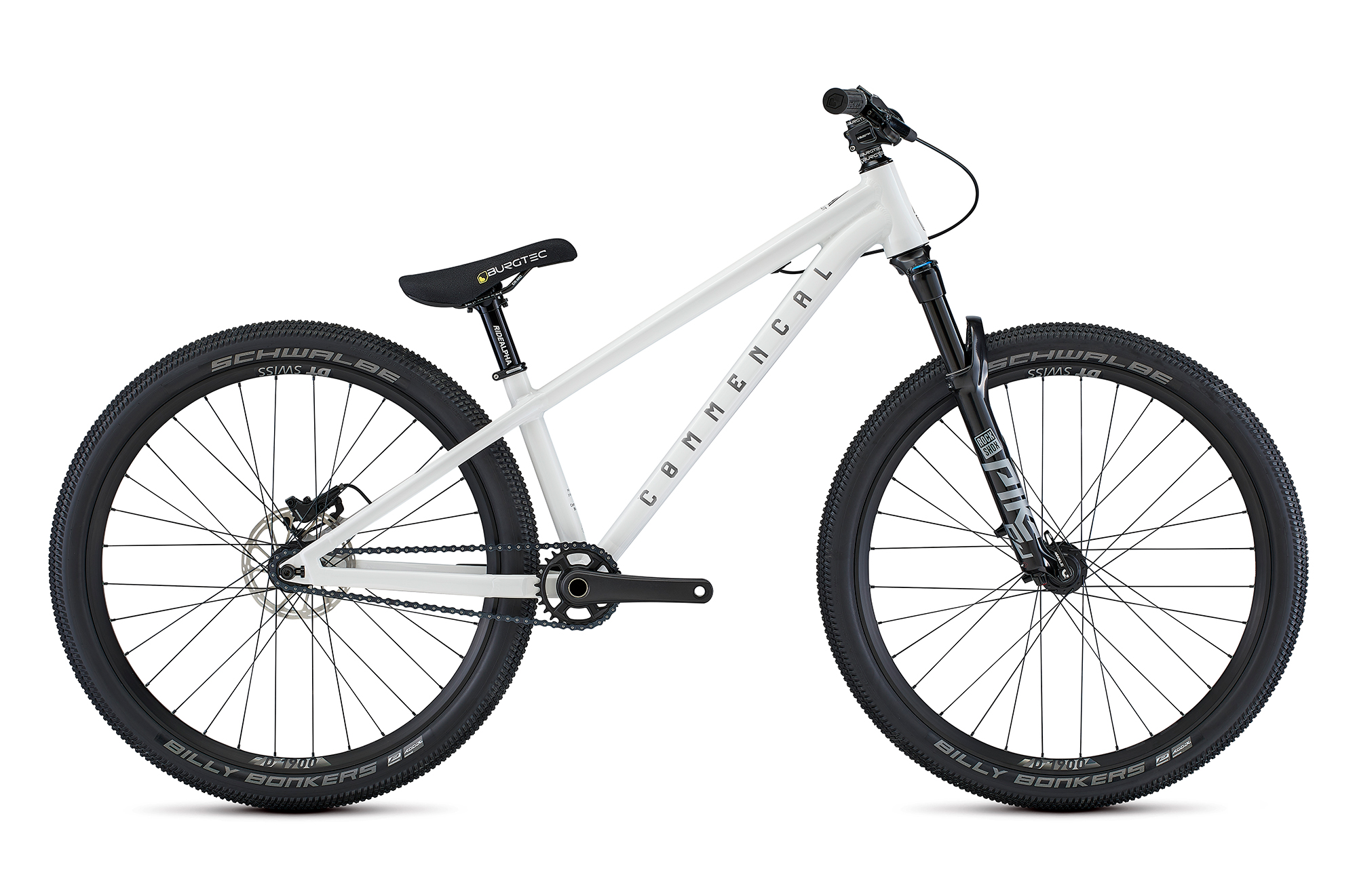 Commencal Absolut Pike Black Pure White