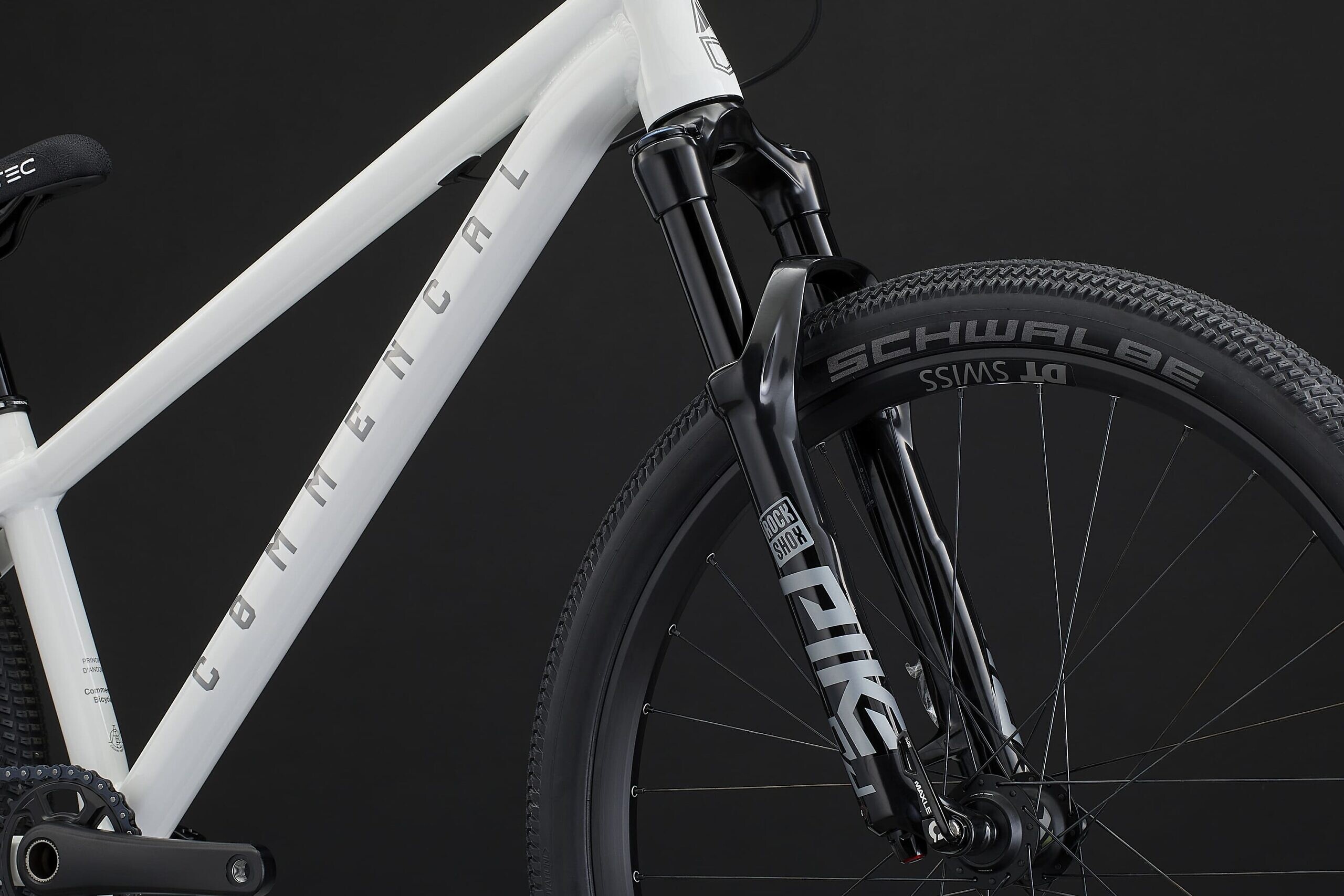 Commencal Absolut Pike Black Pure White - дополнительное фото 4