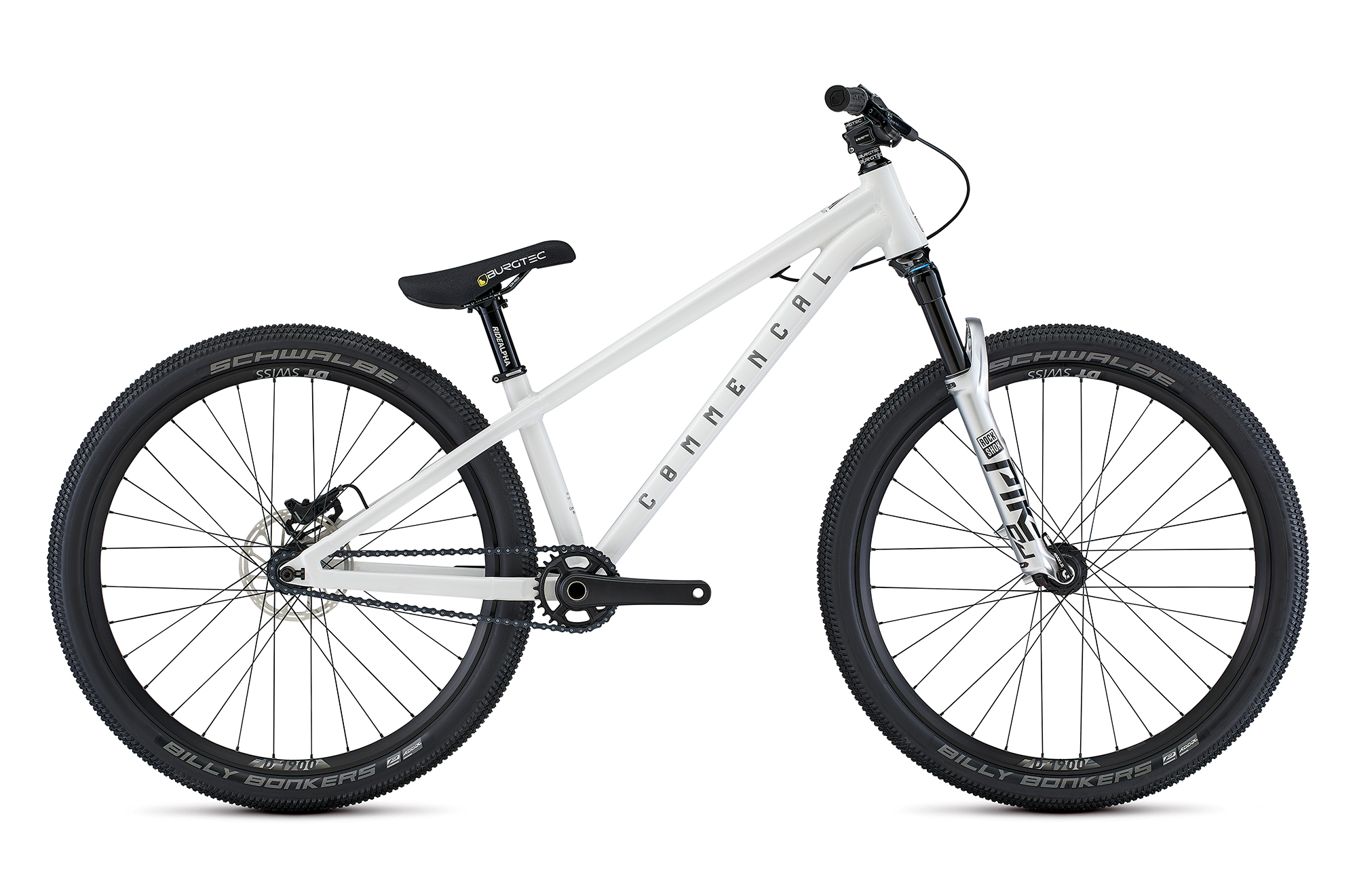 Commencal Absolut Pike Silver Pure White