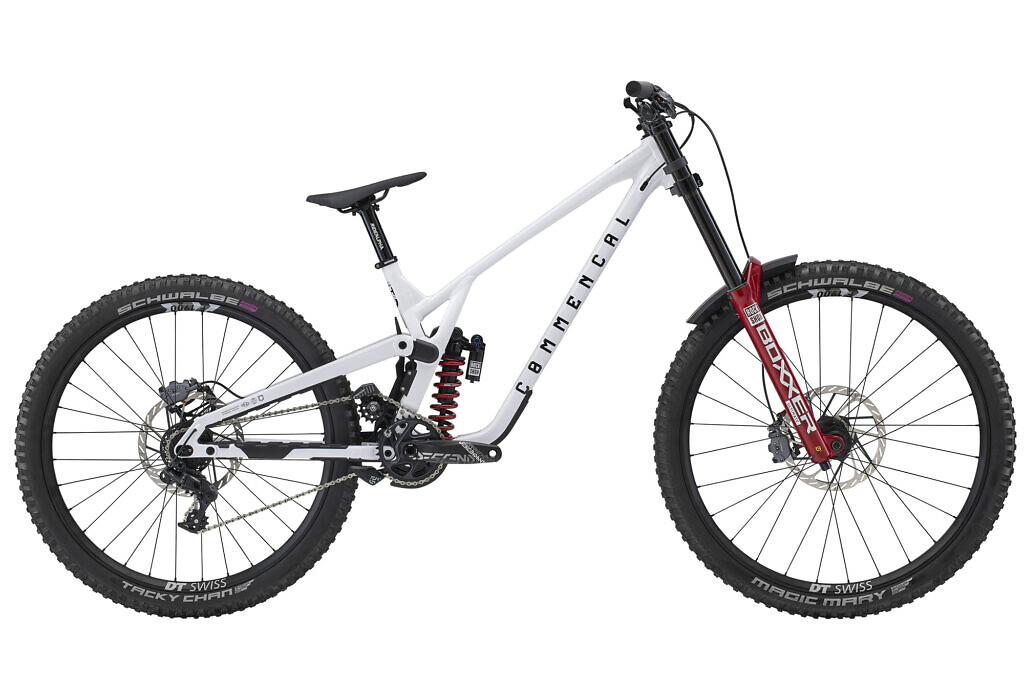 Commencal Supreme DH v5 RockShox Pure White