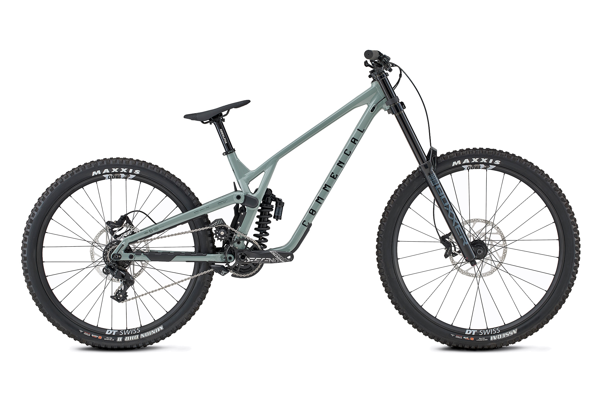 Commencal Supreme DH v5 Ride Pyrite Grey