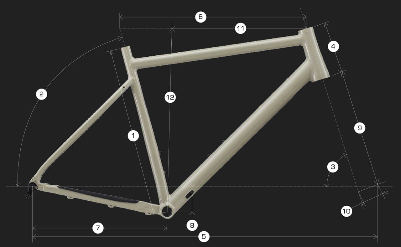 Commencal FCB Essential Chalk - геометрия