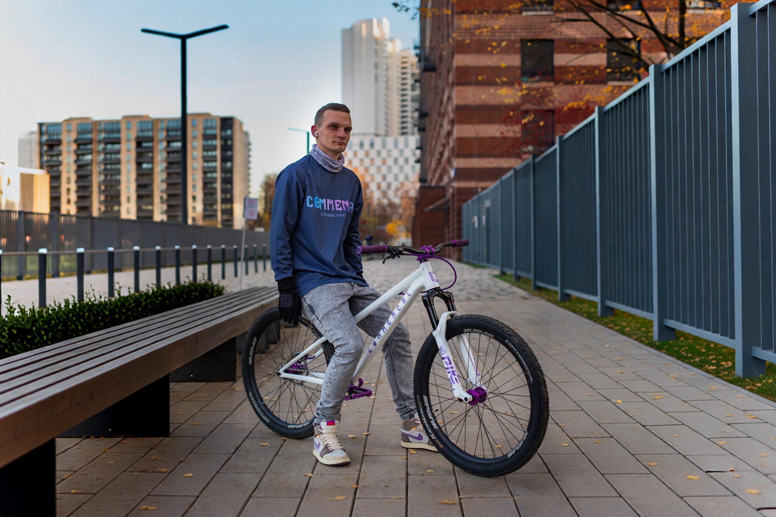 Джерси Commencal Russia Gradient длинный рукав