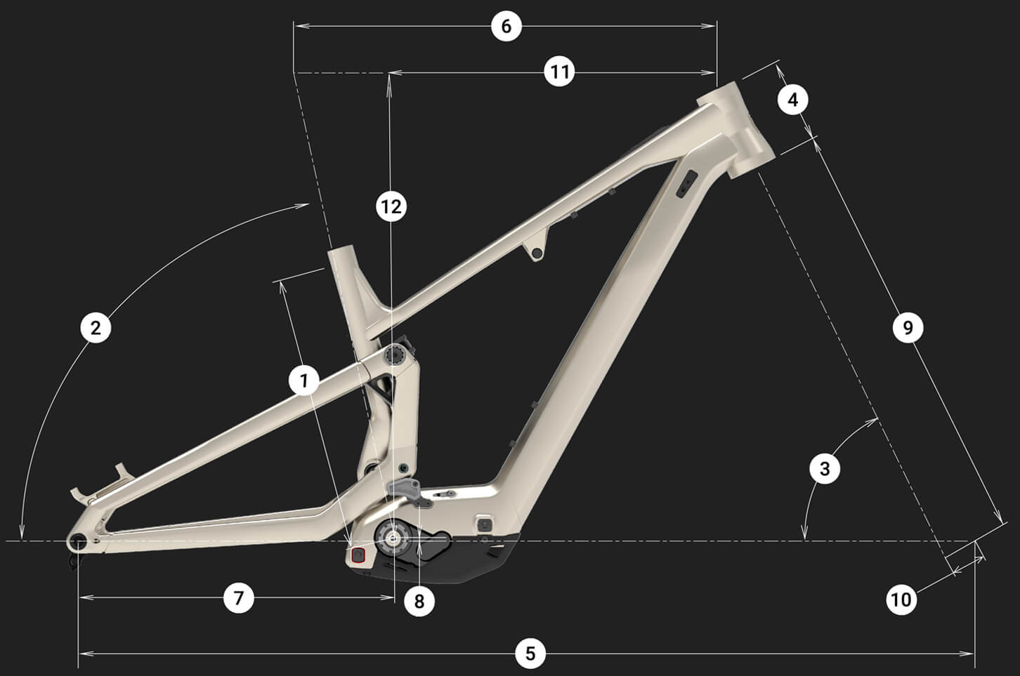 Commencal Meta Power SX 400 Signature Eagle 90 - геометрия