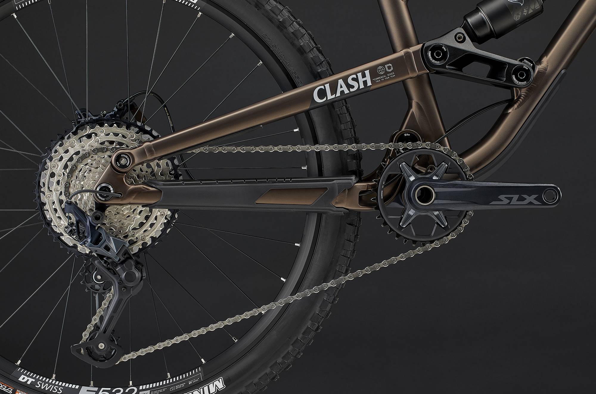 Commencal Clash Essential Frozen Brown - дополнительное фото 3