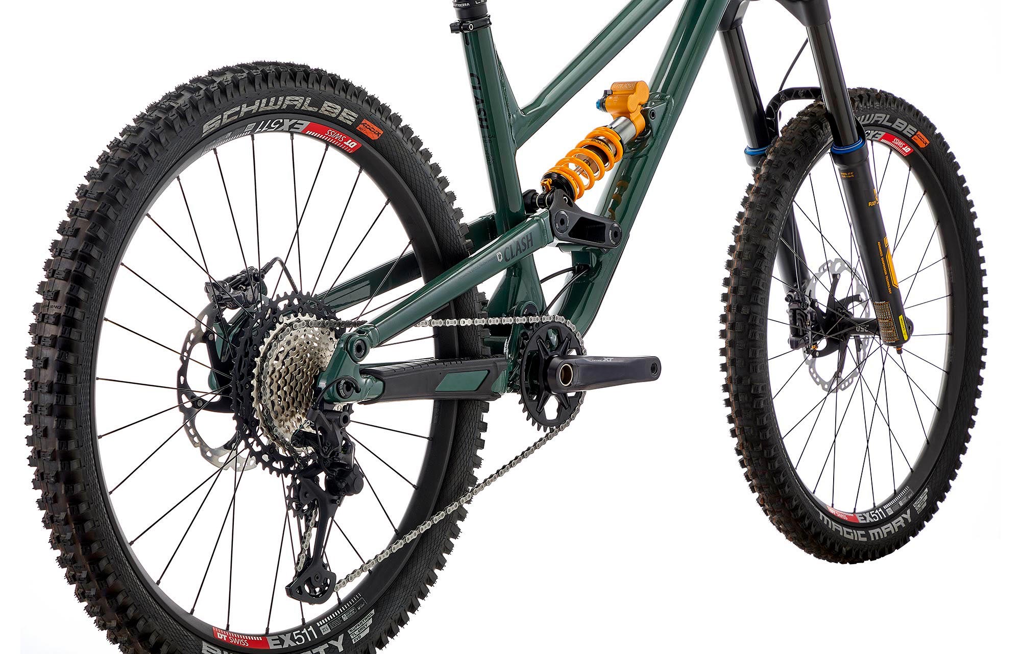 Commencal Clash Ohlins Edition Keswick Green - слайд 3