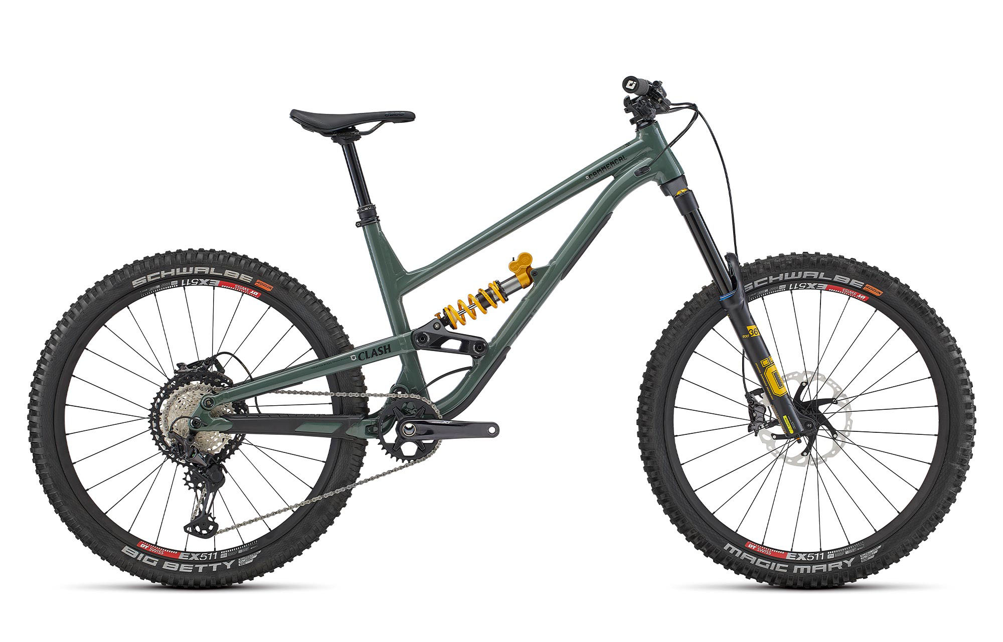 Commencal Clash Ohlins Edition Keswick Green