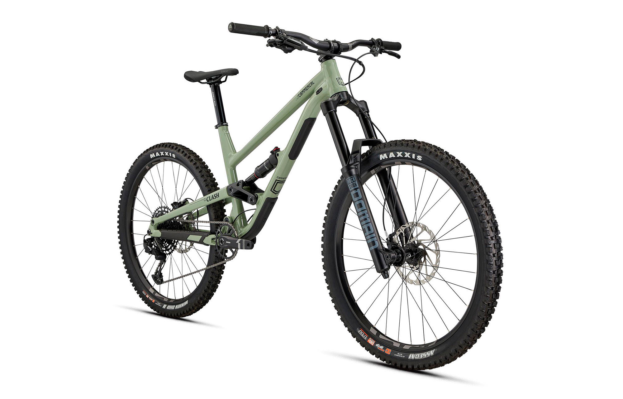 Commencal Clash Origin Heritage Green - слайд 1