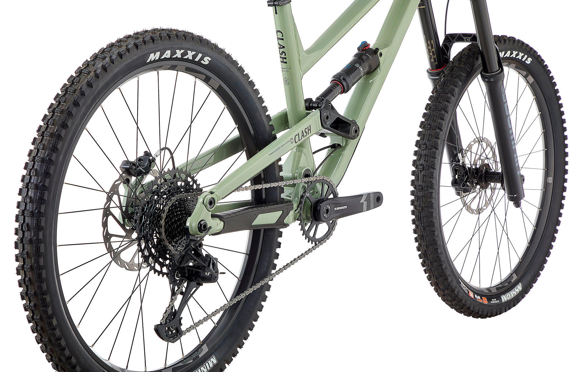 Commencal Clash Origin Heritage Green - слайд 3