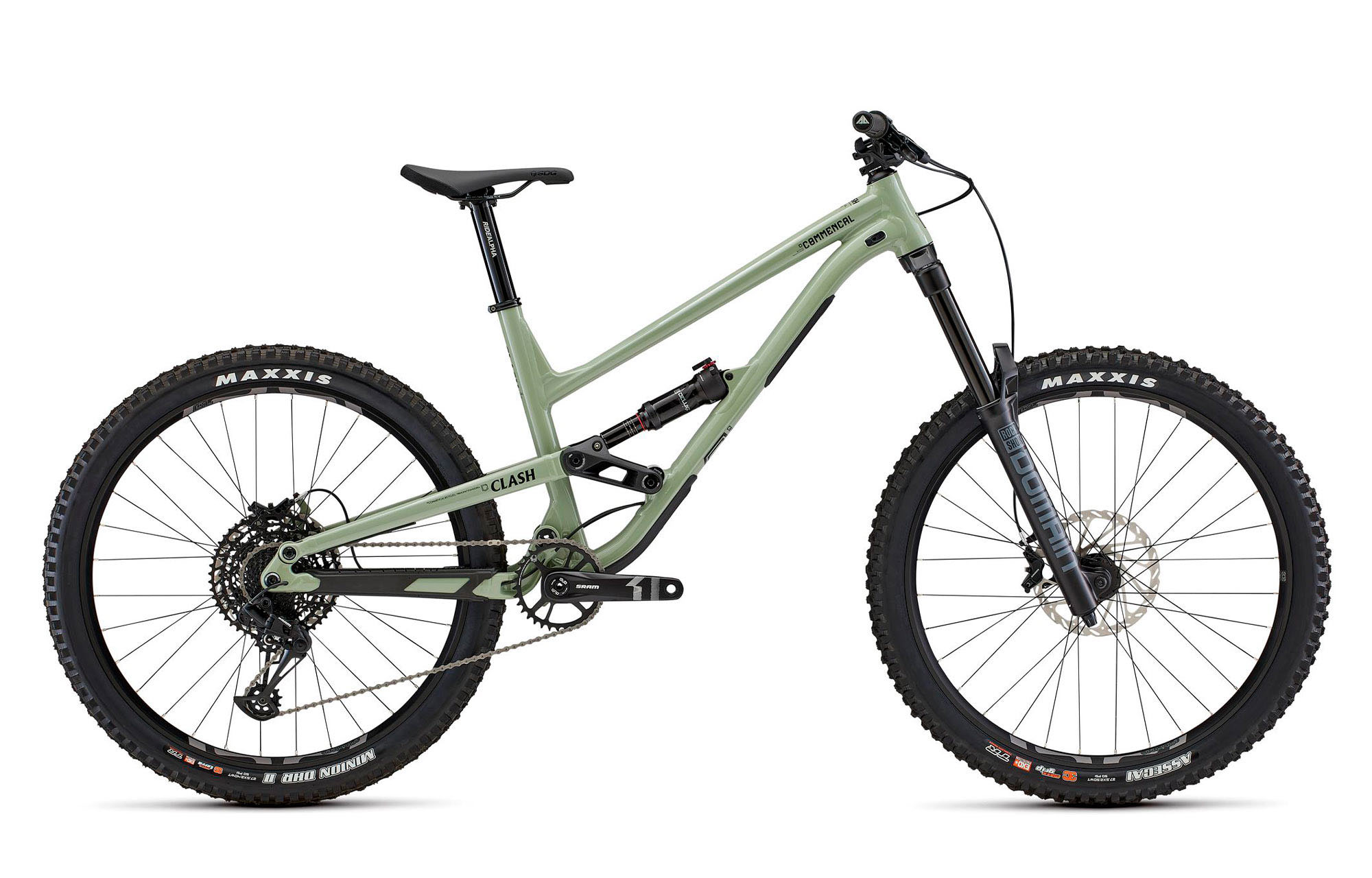 Commencal Clash Origin Heritage Green