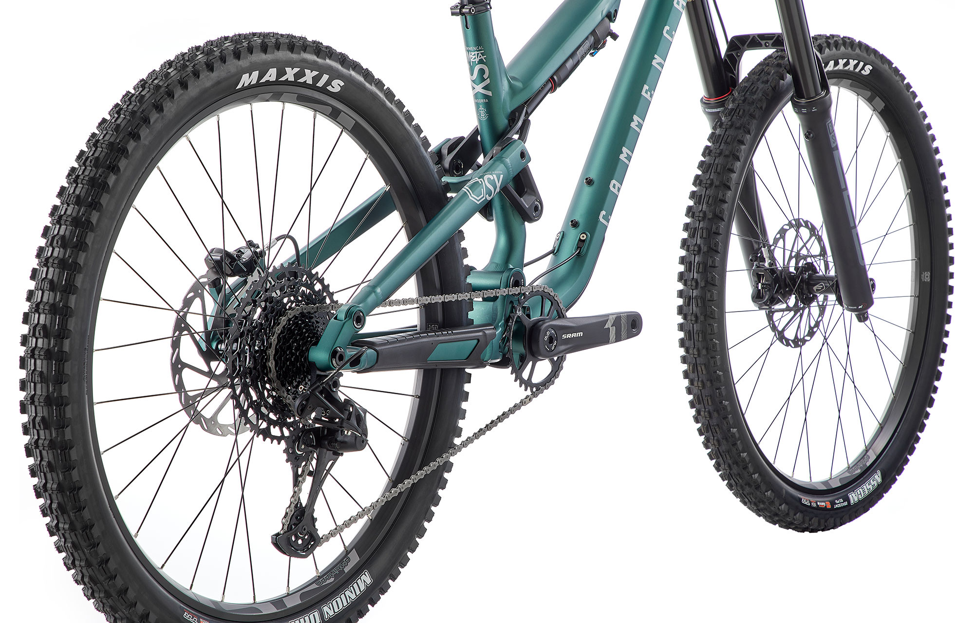 Commencal Meta SX v4 Ride Metallic Green - слайд 2