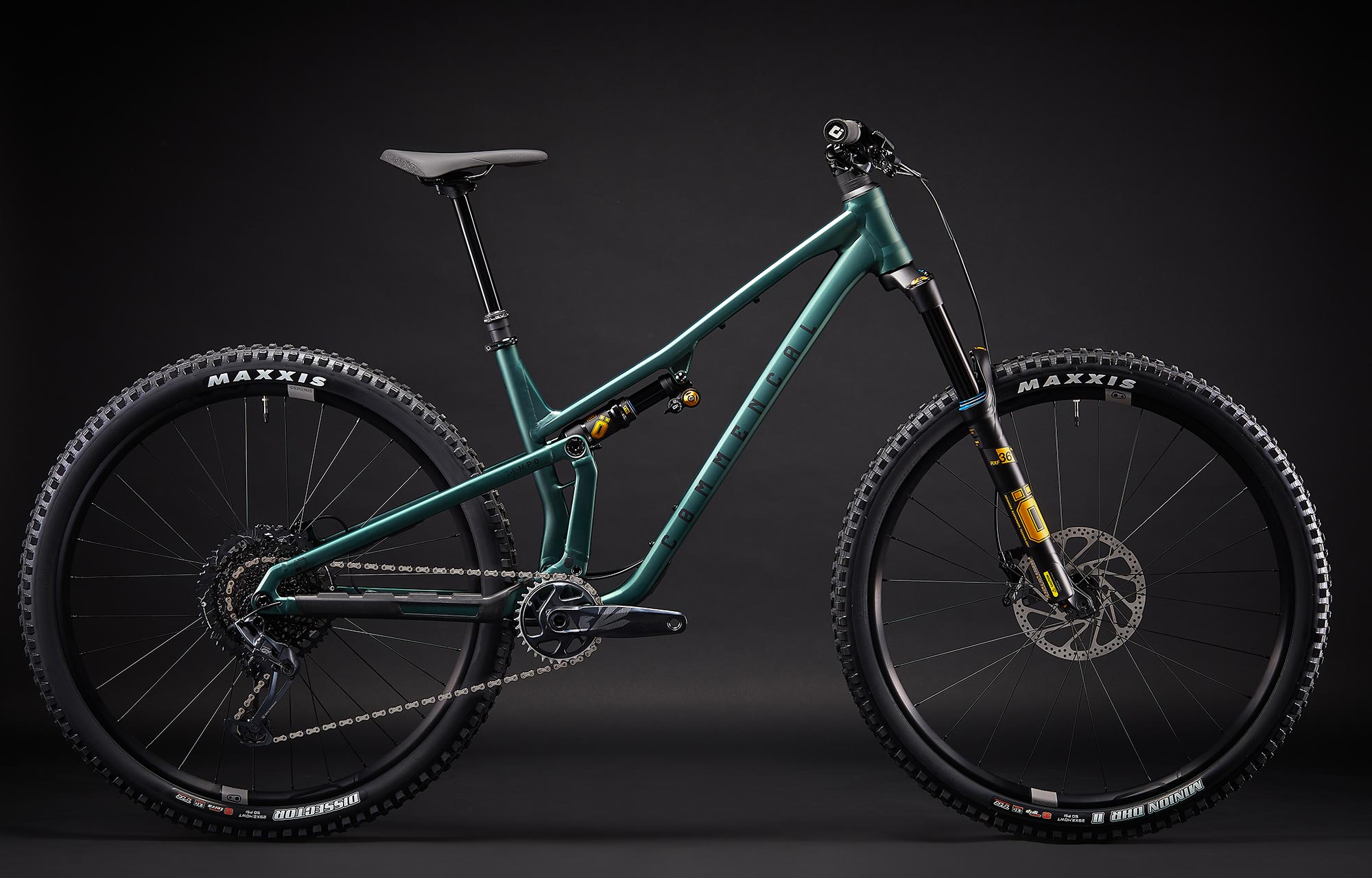 Commencal TEMPO Ohlins Edition Metallic Green - слайд 1