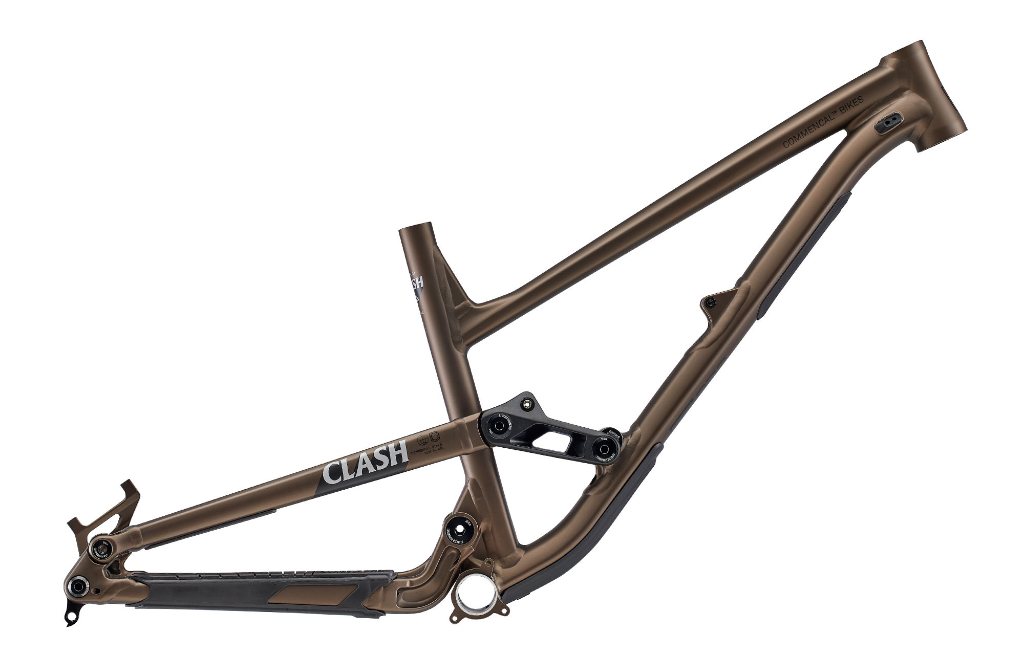 Рама Commencal Clash Frozen Brown
