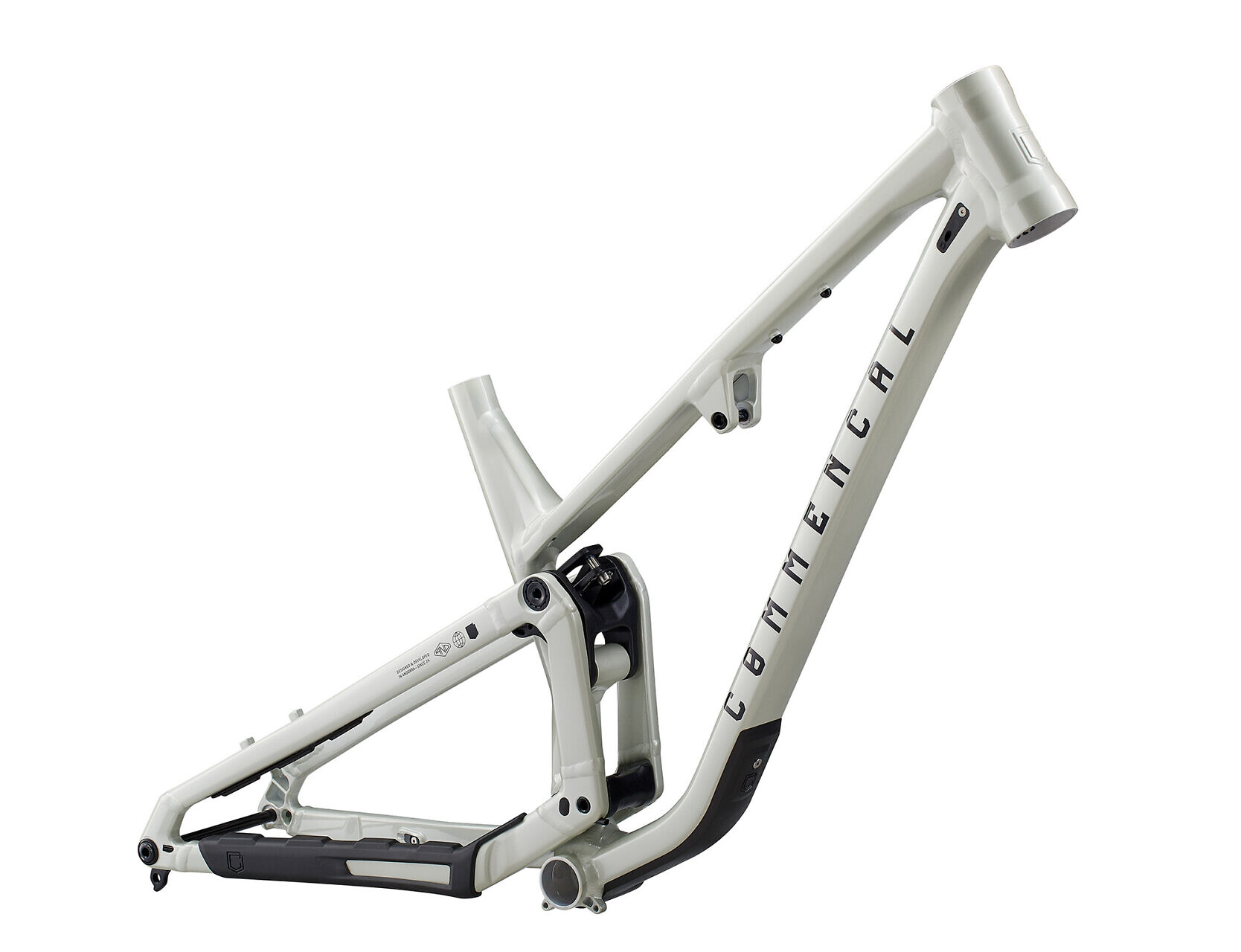 Рама Commencal Meta v5 Clear Silver - слайд 1