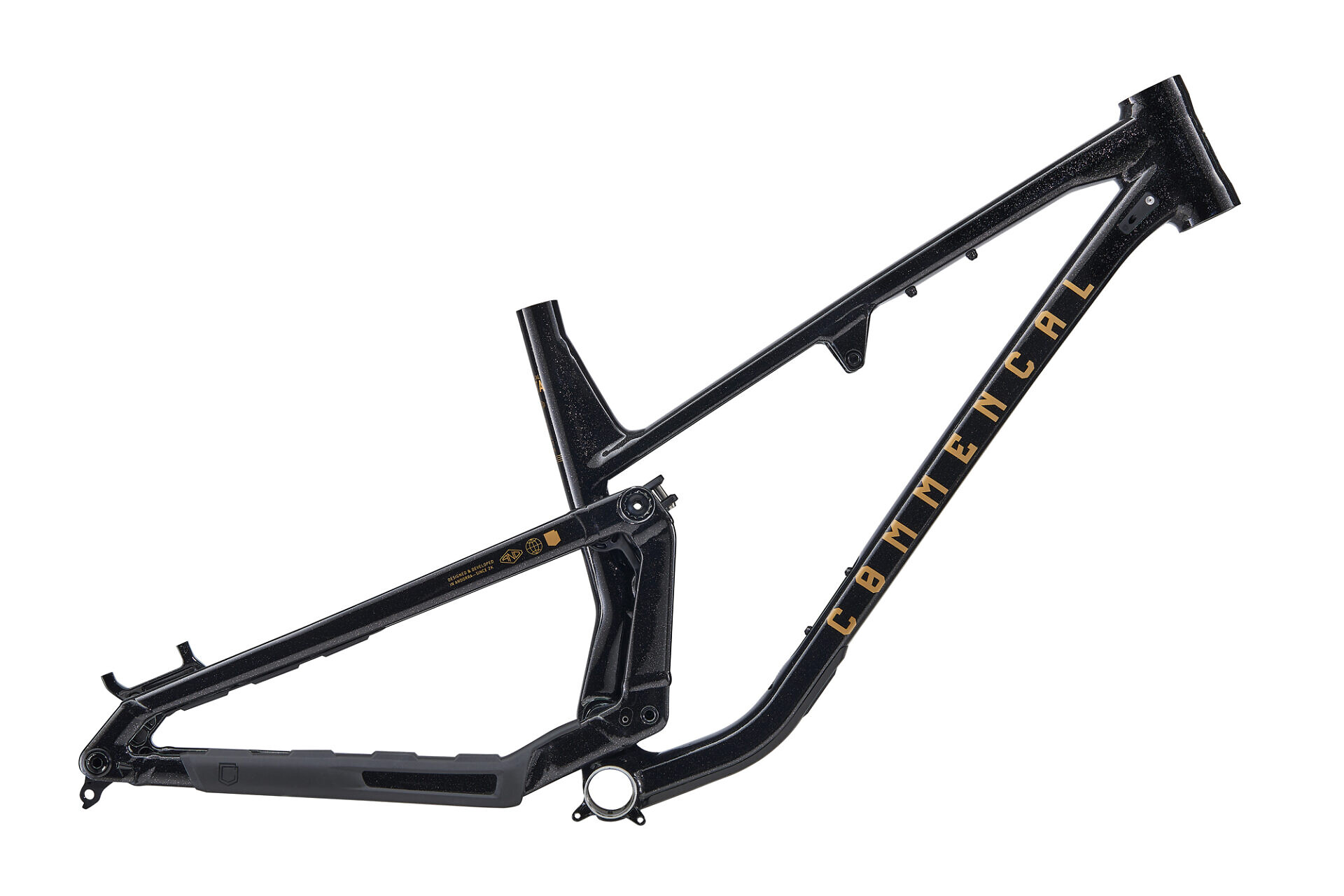 Рама Commencal Meta v5 Glittery Black