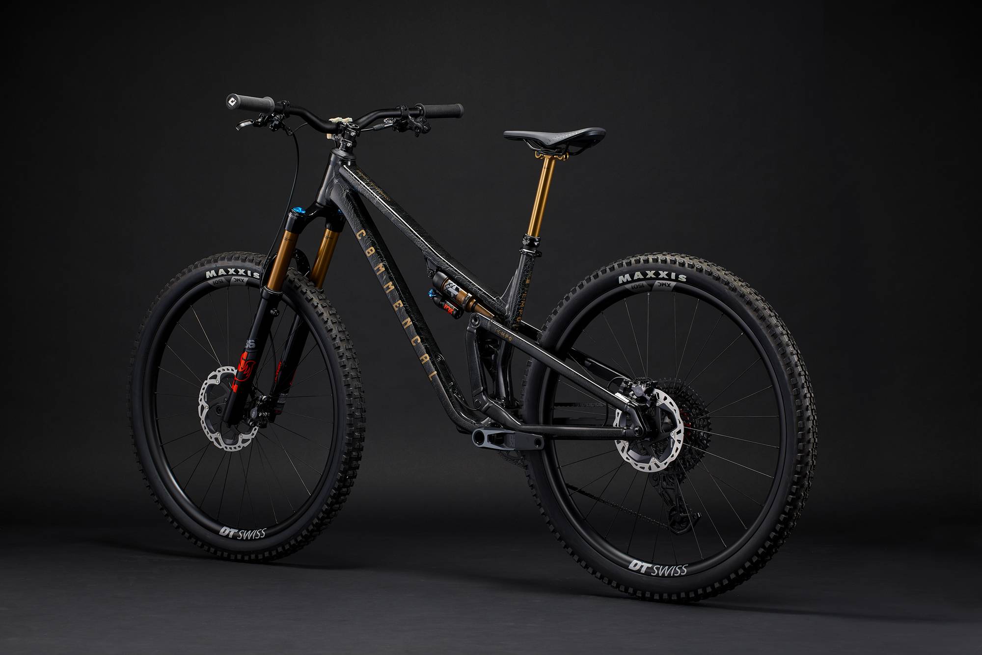 Commencal TEMPO T-Type Crackled Black - слайд 3