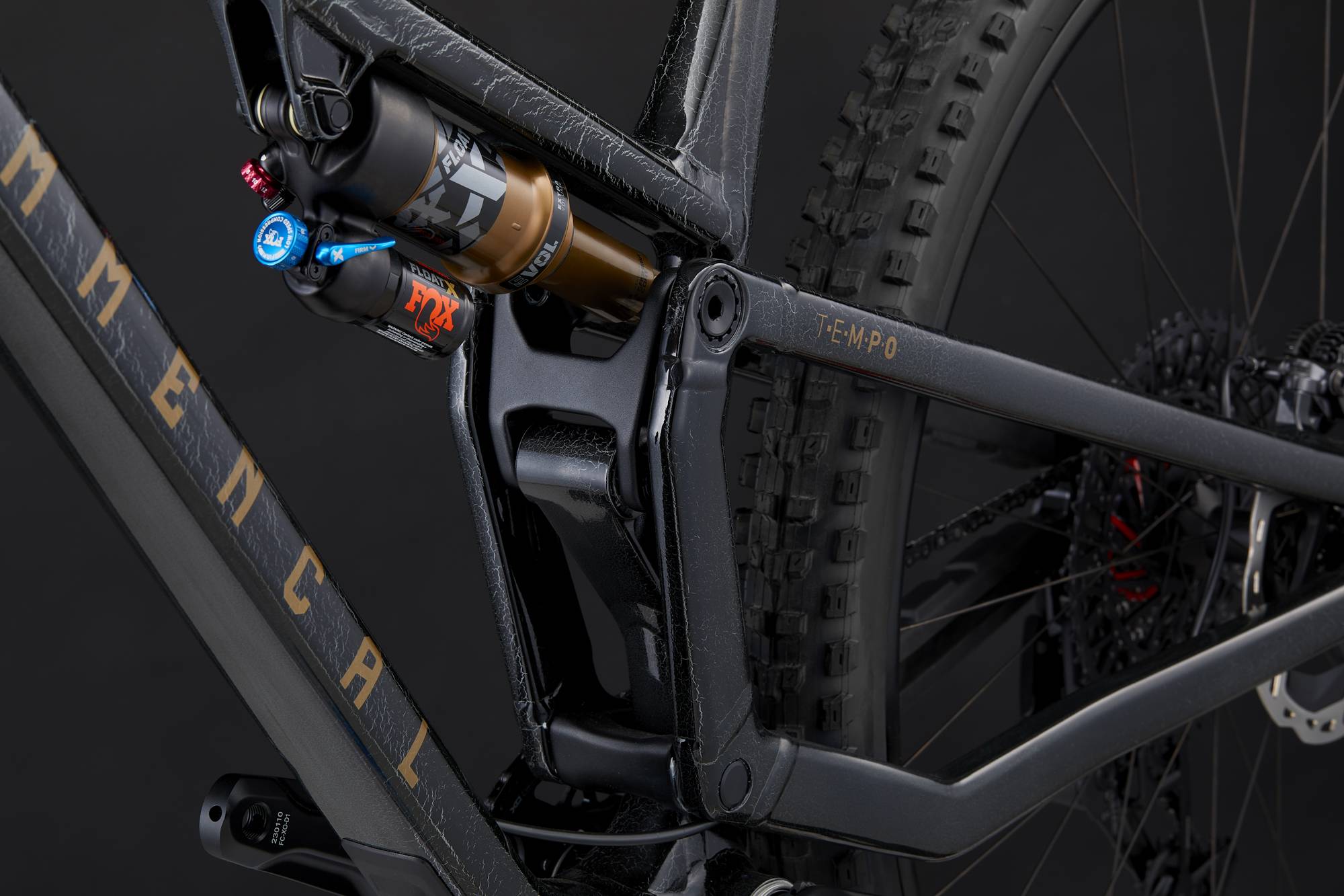 Commencal TEMPO T-Type Crackled Black - дополнительное фото 2