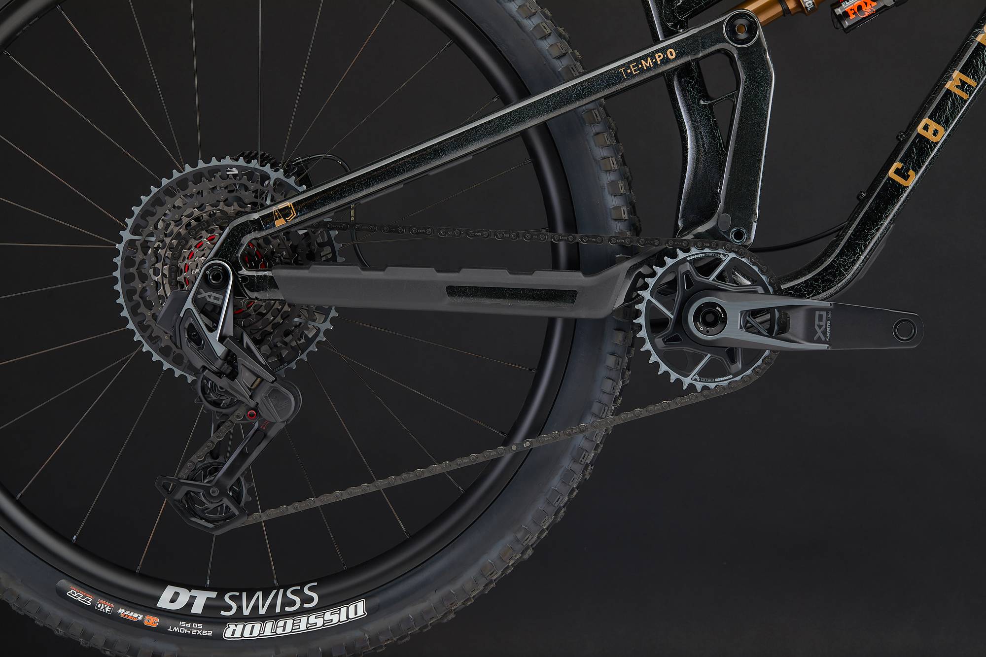 Commencal TEMPO T-Type Crackled Black - дополнительное фото 3