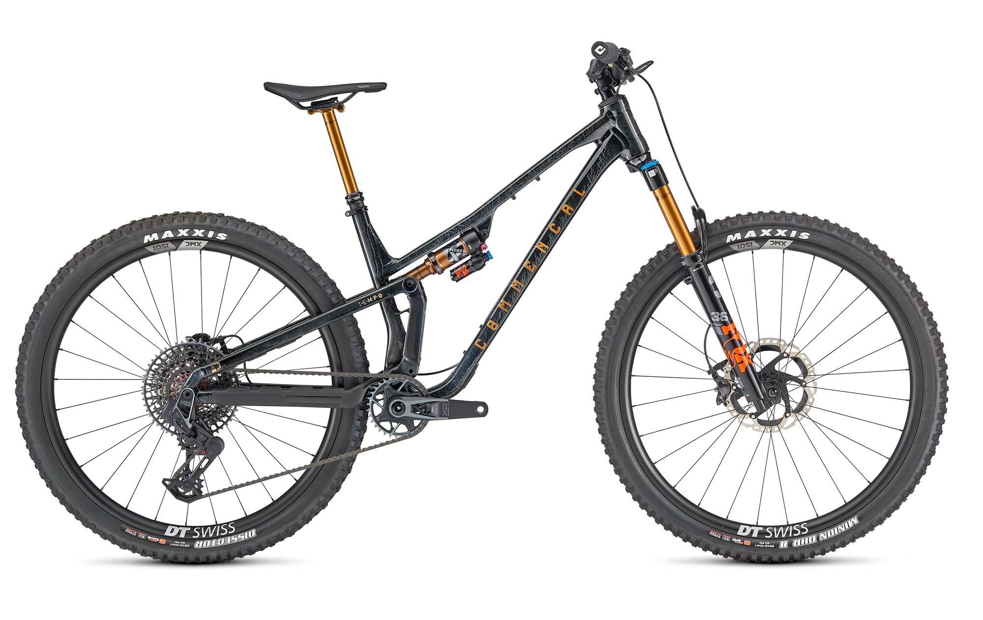 Commencal TEMPO T-Type Crackled Black