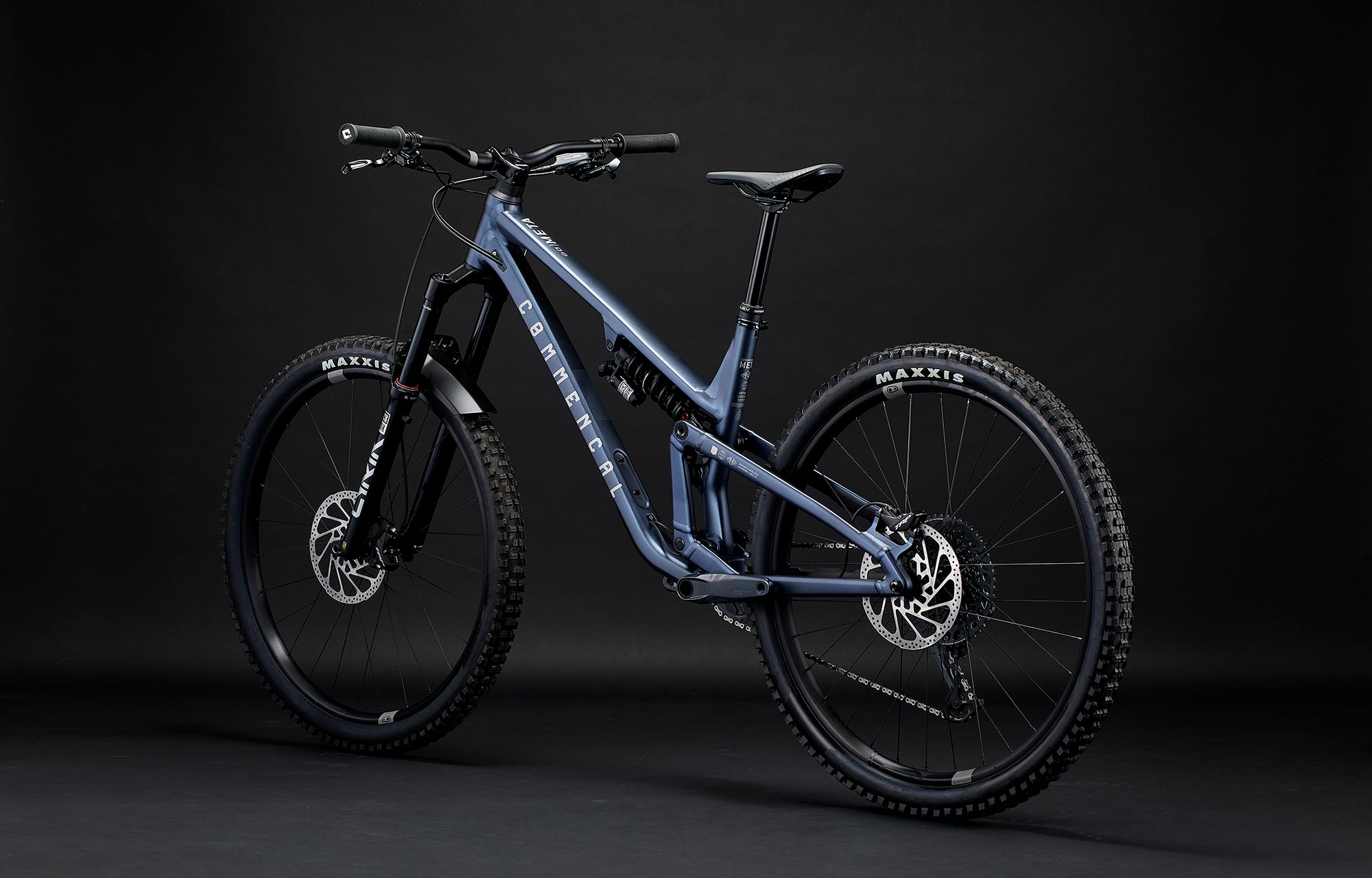 Commencal Meta v5 Race Sparkly Blue - слайд 3
