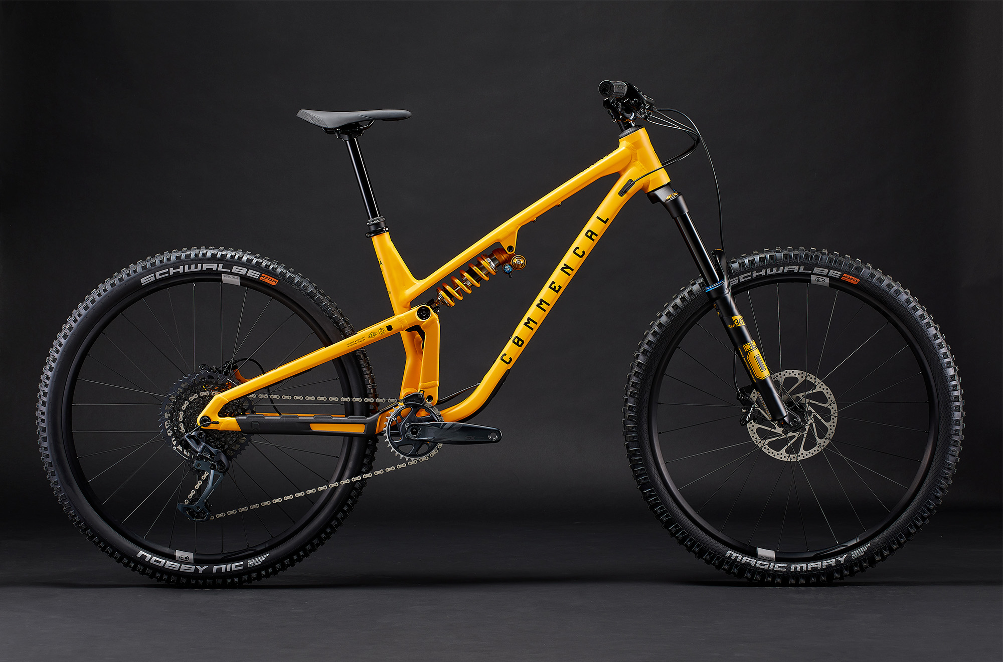 Commencal Meta v5 Ohlins Edition Yellow - слайд 1