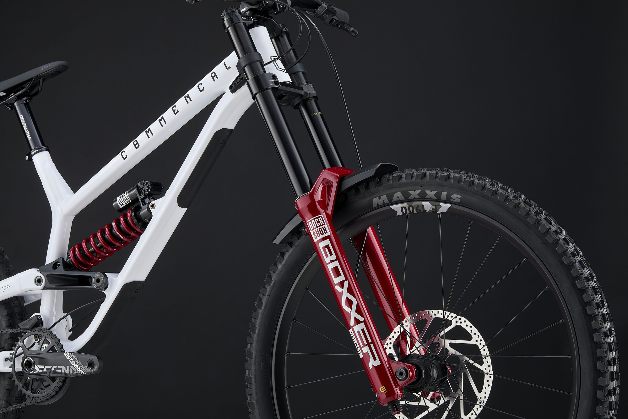 Commencal FRS Rock Shox Pure White — изображение 8