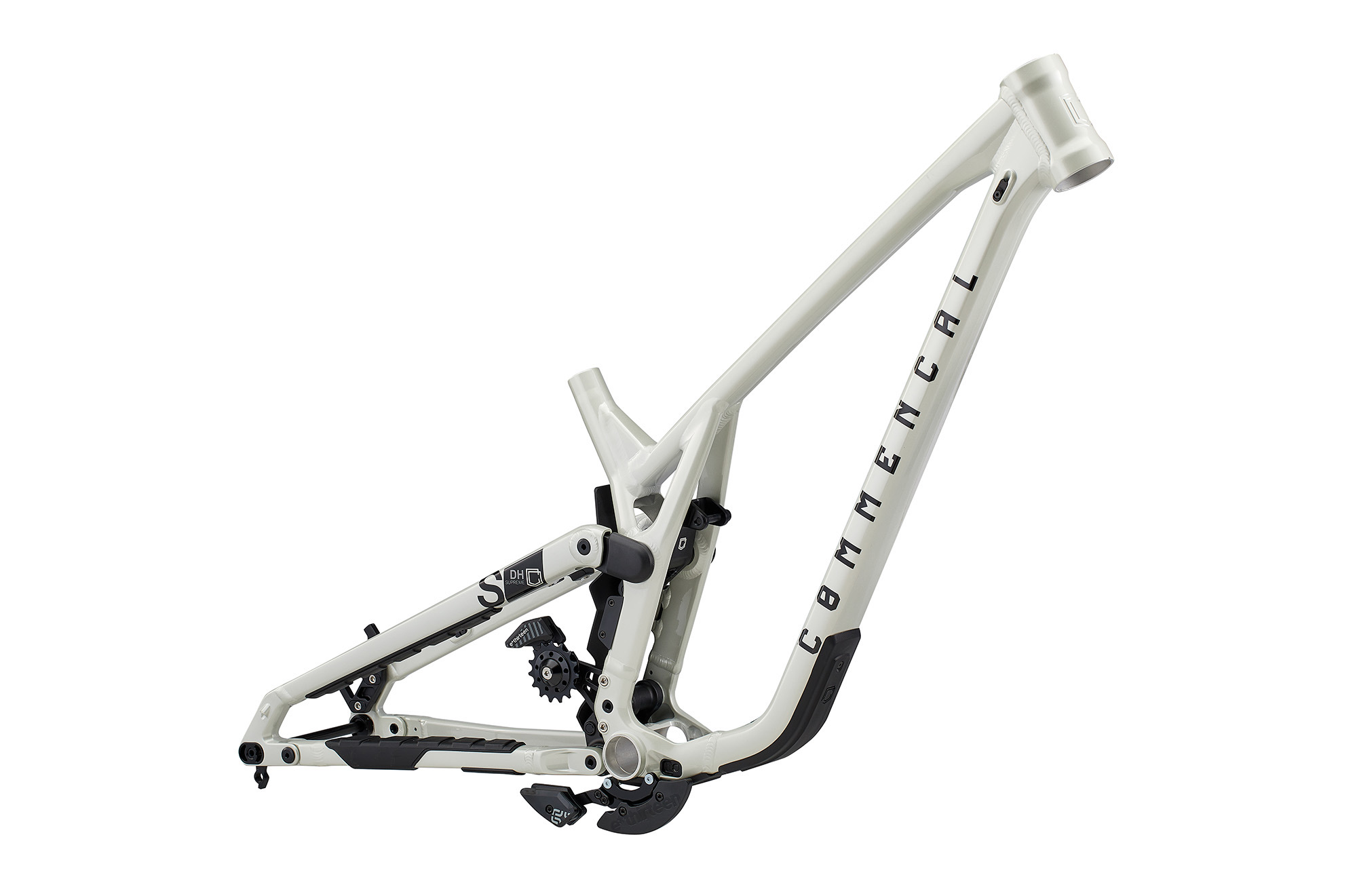 Рама Commencal Supreme DH v5 Clear Silver - слайд 1