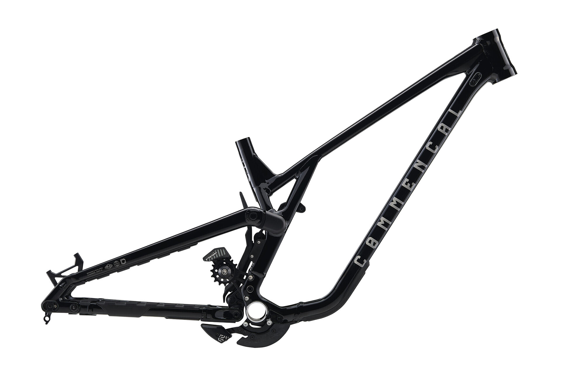 Рама Commencal Supreme DH v5 Pure Black