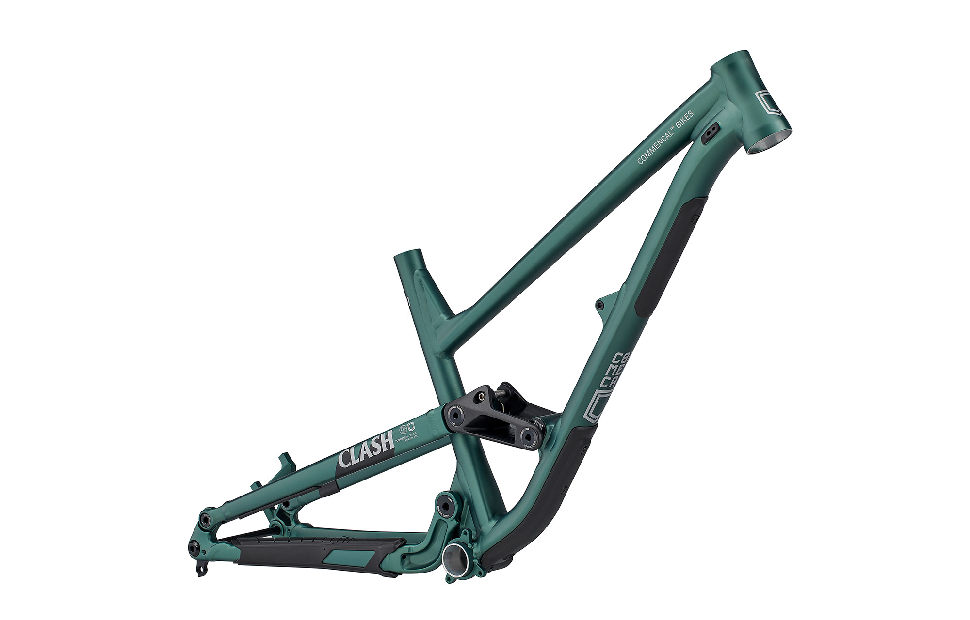 Рама Commencal Clash Metallic Green - слайд 1