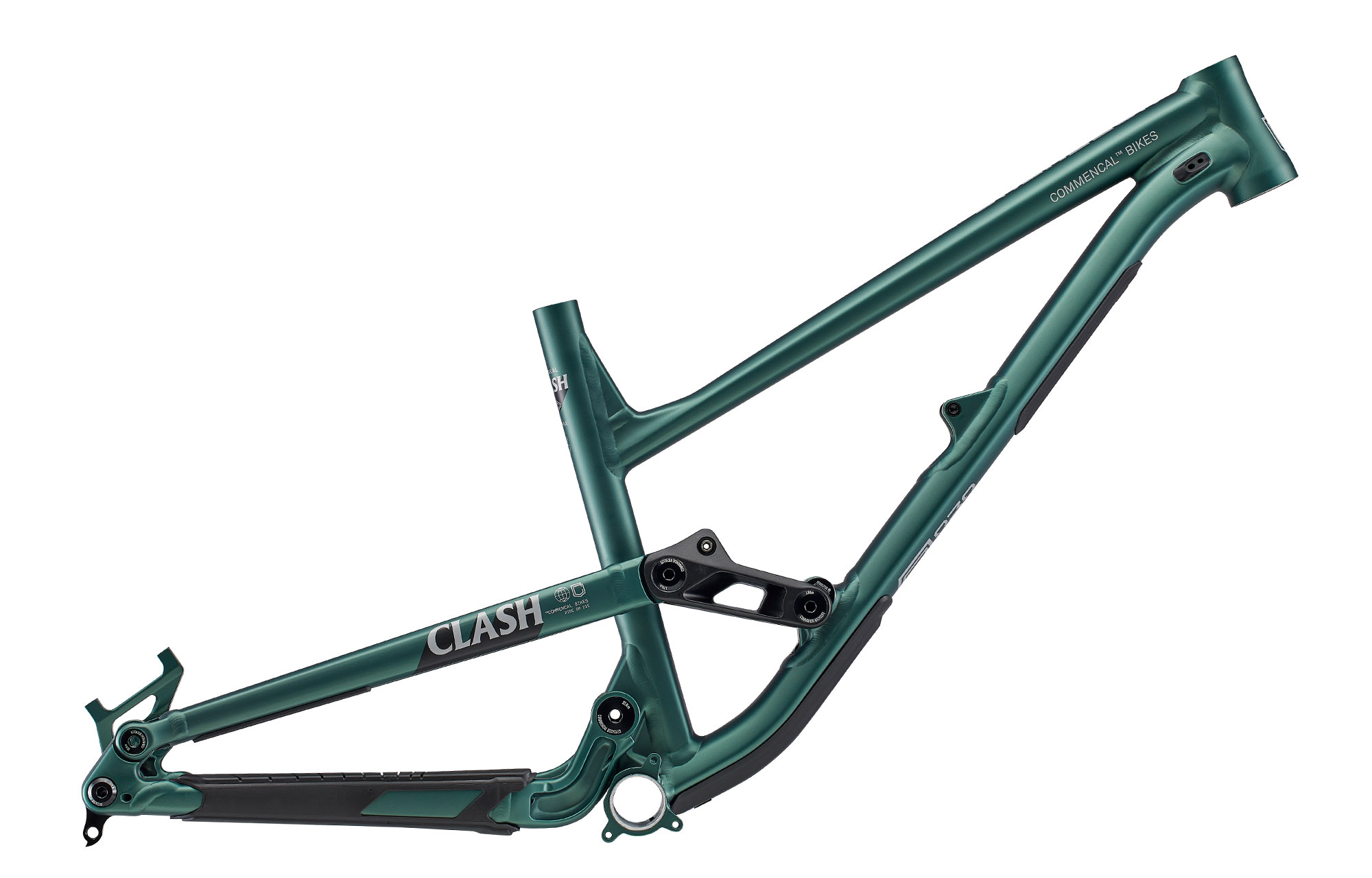 Рама Commencal Clash Metallic Green