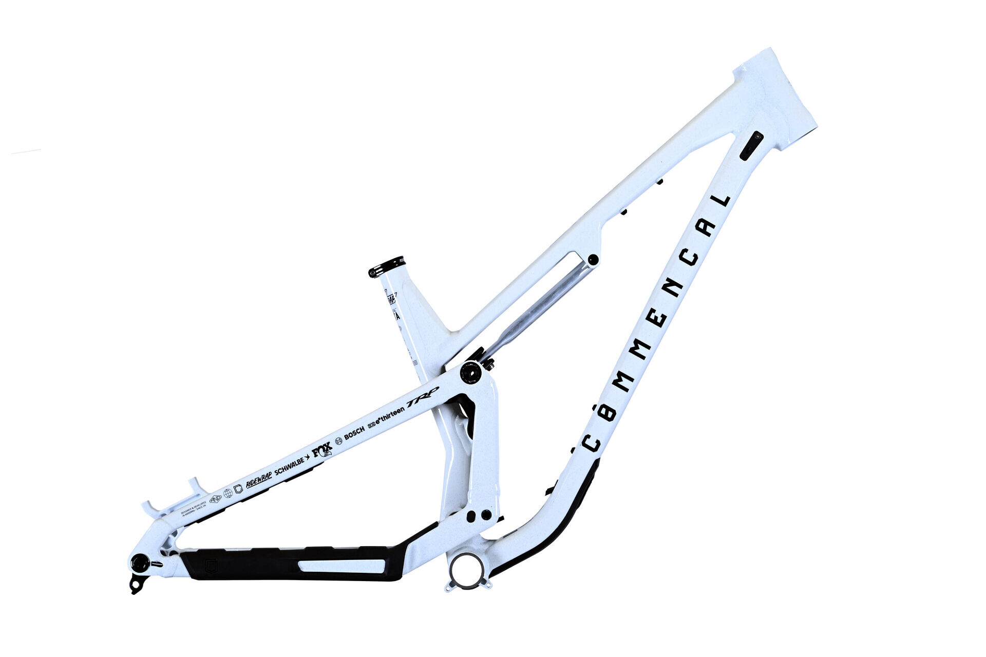 Рама Commencal Meta v5 Team Glittery White