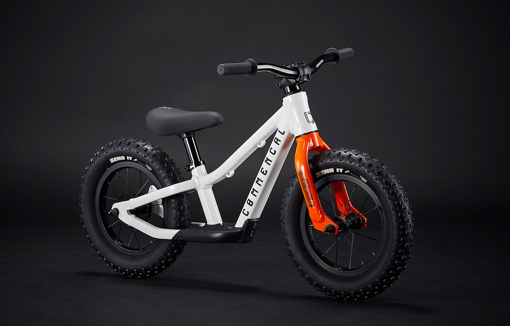Commencal Ramones 12 Push Bike Pure White + Brake - слайд 2