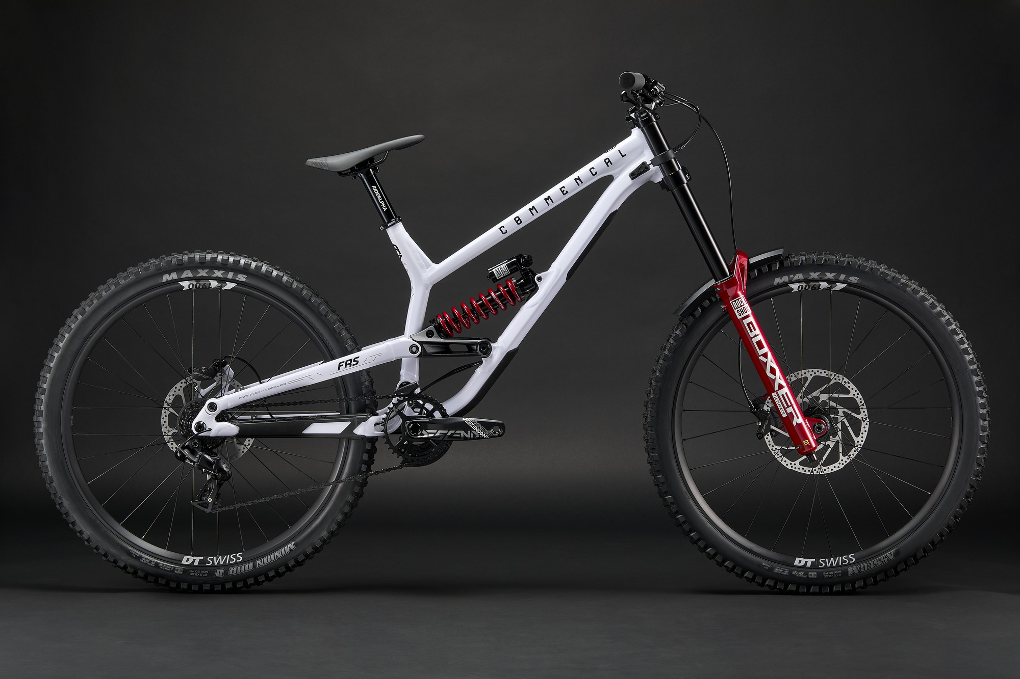 Commencal FRS RockShox Pure White - слайд 1
