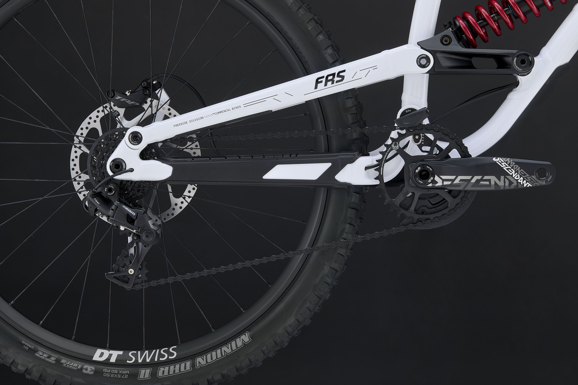 Commencal FRS RockShox Pure White - дополнительное фото 3