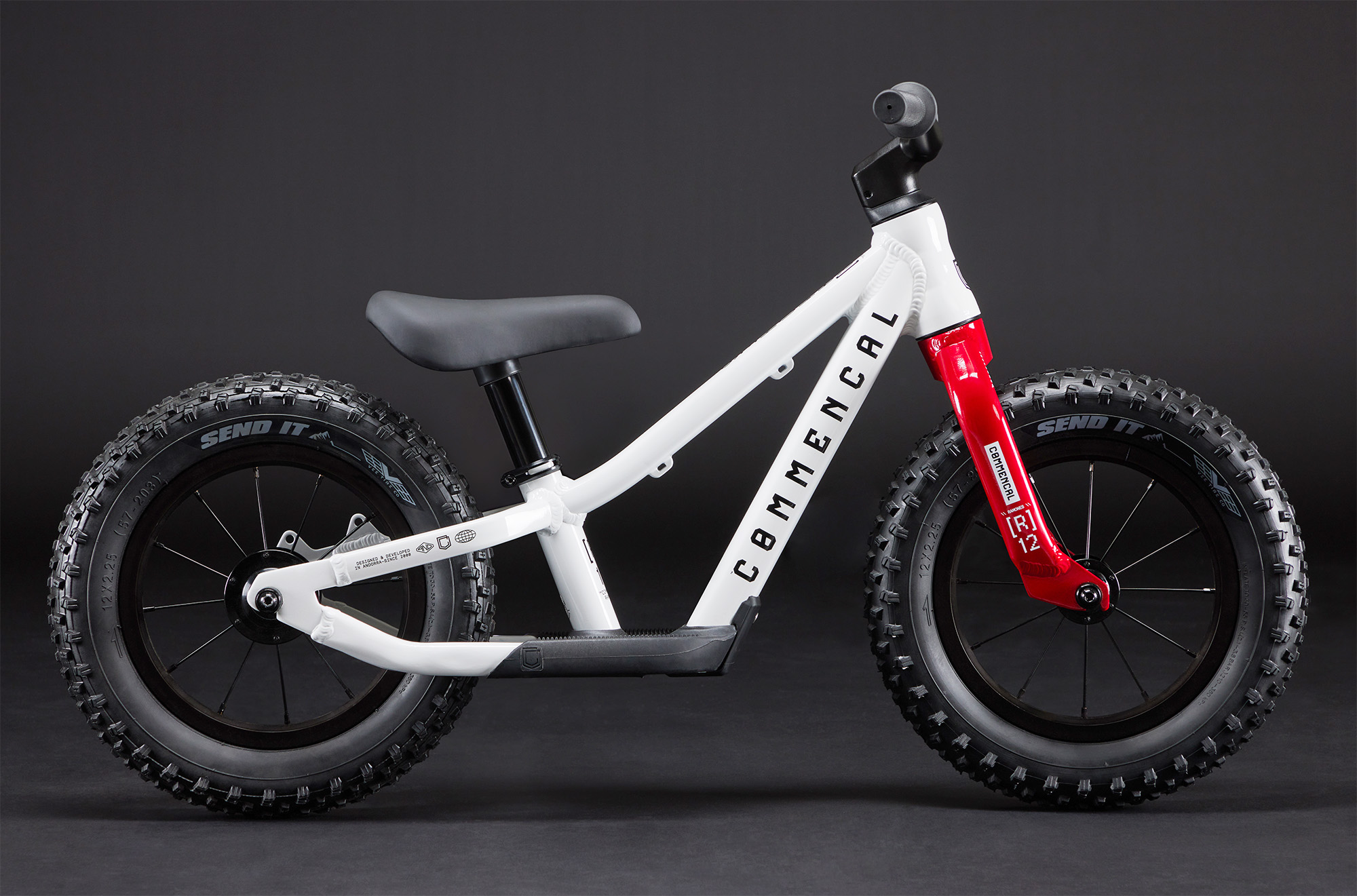 Commencal Ramones 12 Push Bike White - слайд 1