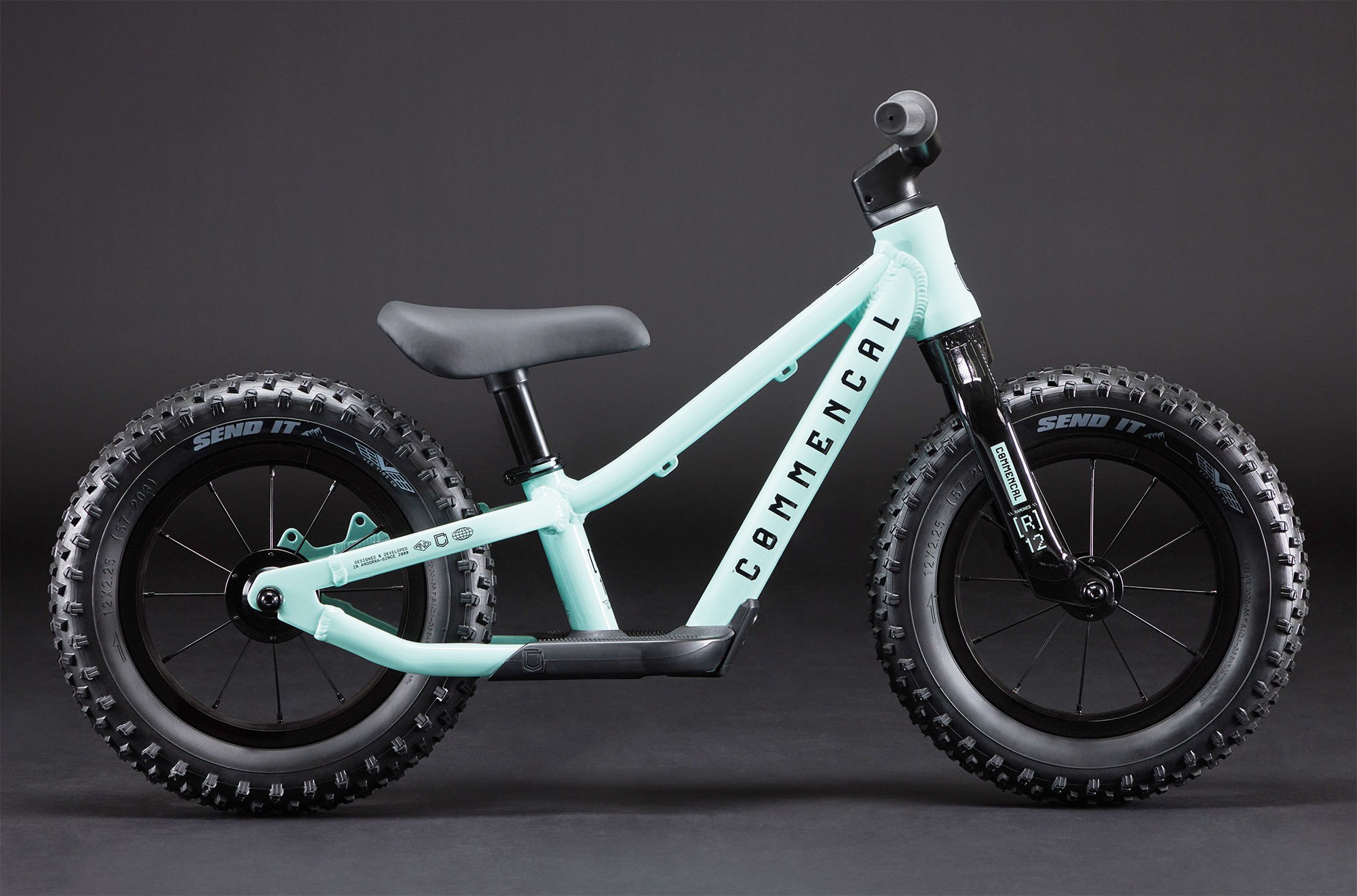 Commencal Ramones 12 Push Bike Green + Brake - слайд 1