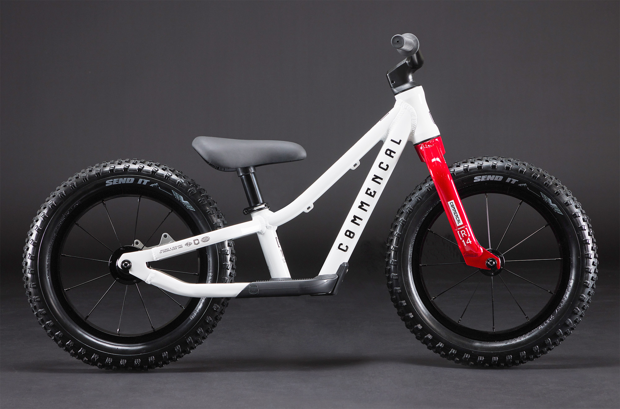 Commencal Ramones 14 Push Bike White - слайд 1