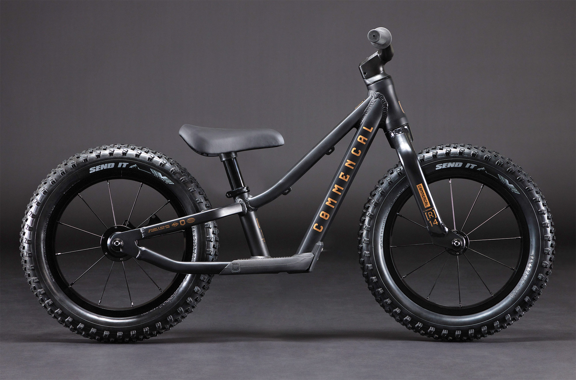 Commencal Ramones 14 Push Bike Black - слайд 1