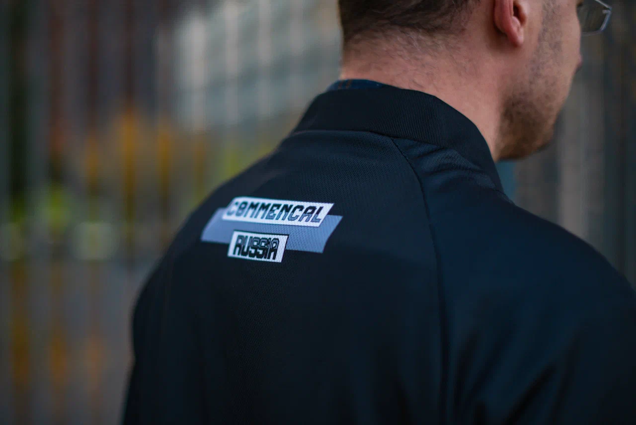 Джерси Commencal Russia серо-черная длинный рукав - дополнительное фото 2