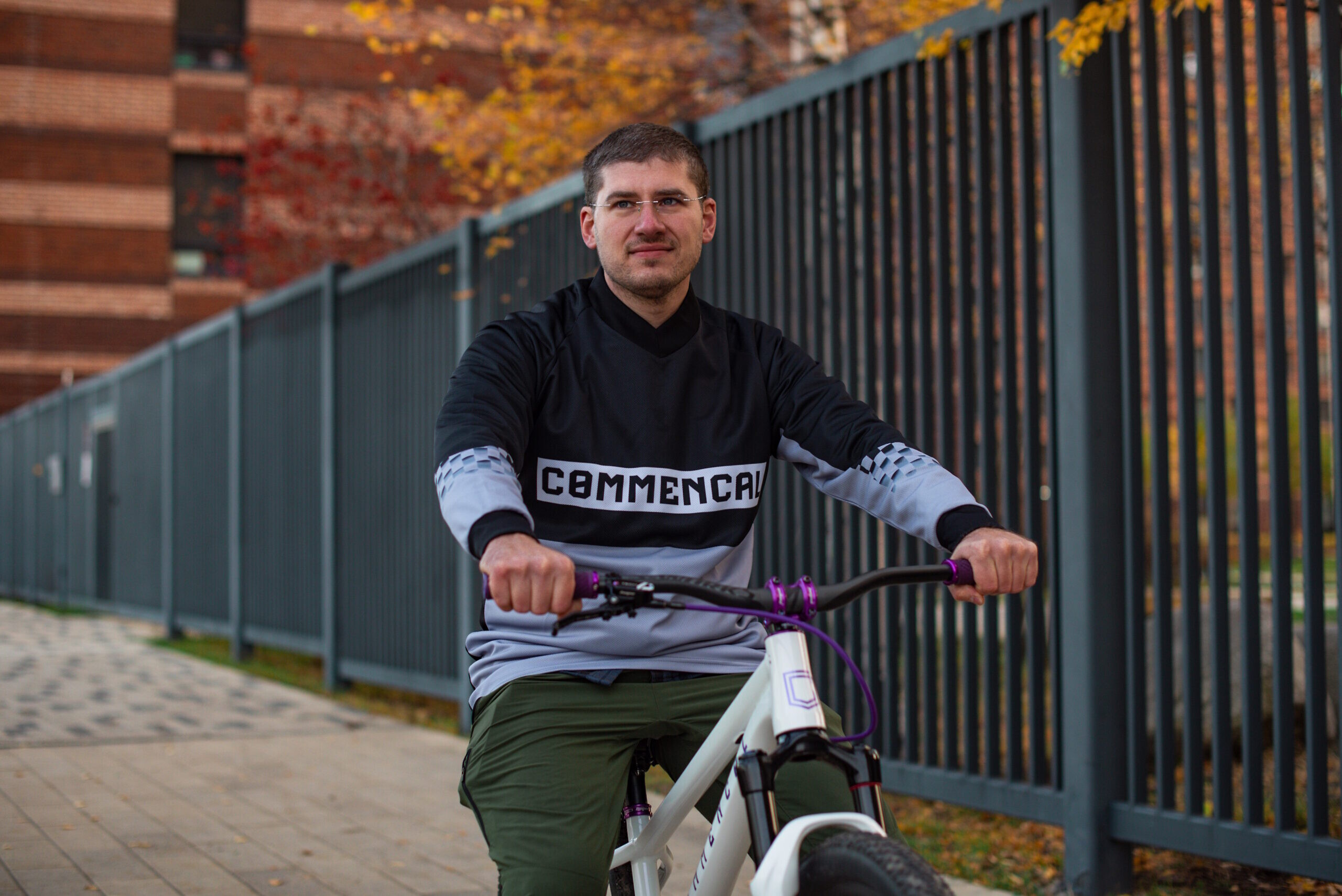 Джерси Commencal Russia серо-черная длинный рукав - слайд 2