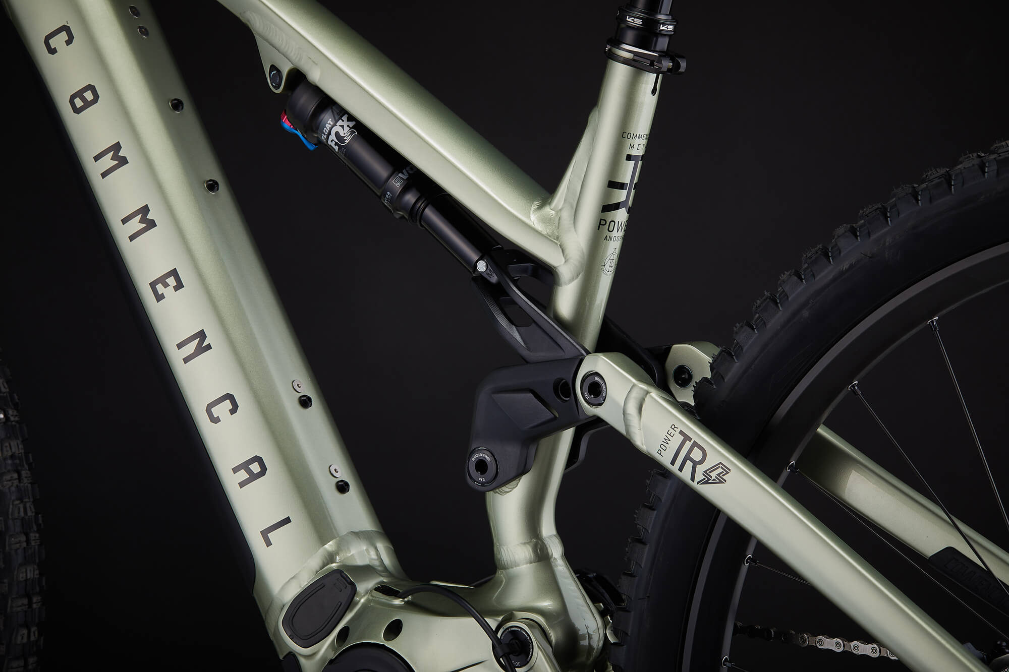 Commencal Meta Power TR Bosch Essential 70’s Green - дополнительное фото 4