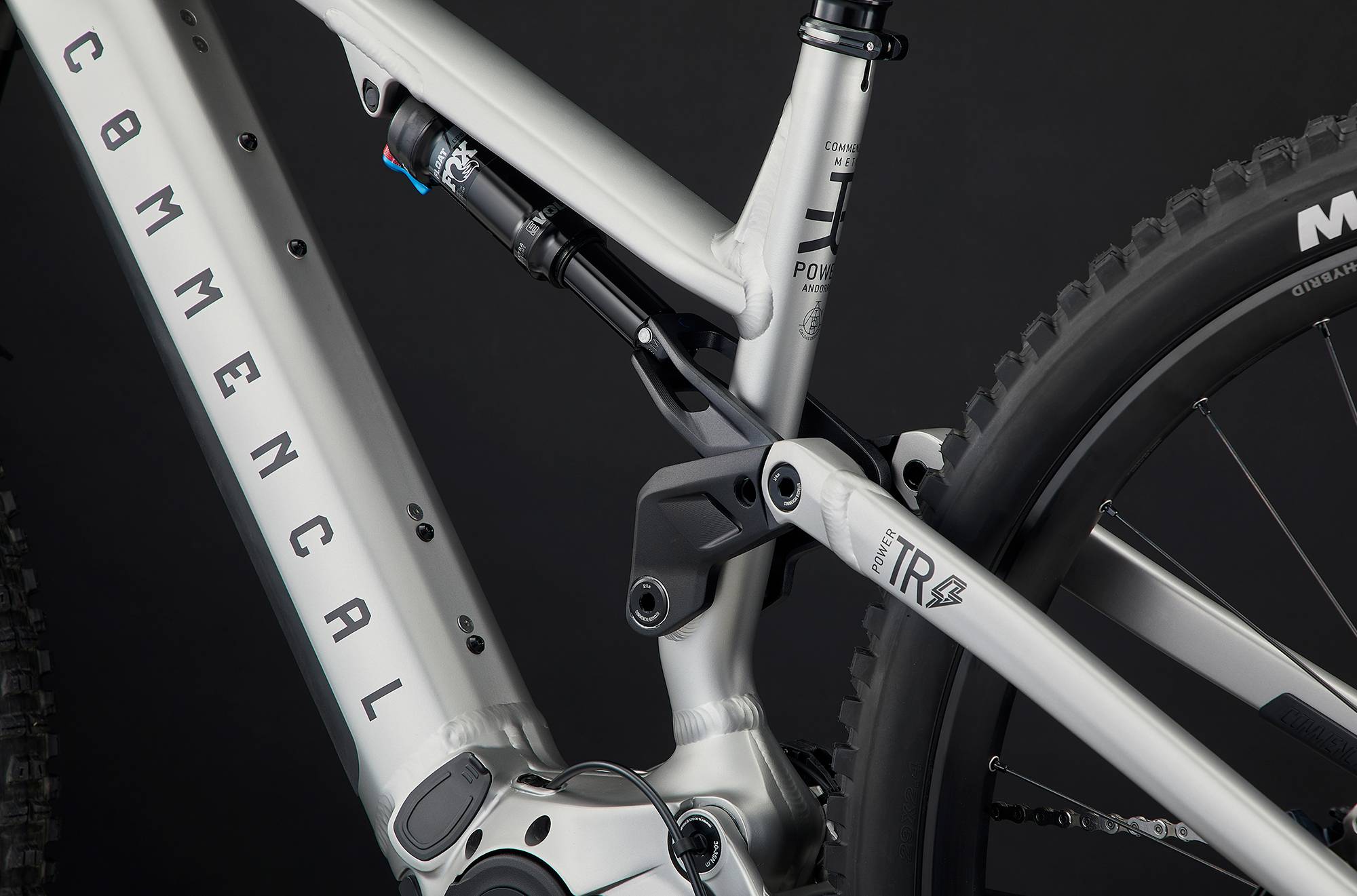 Commencal Meta Power TR Bosch Essential Silver - дополнительное фото 4