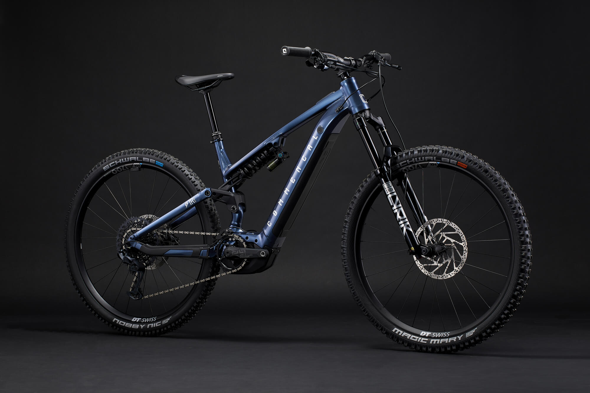 Commencal Meta Power TR Bosch Race Sparkly Blue - слайд 2
