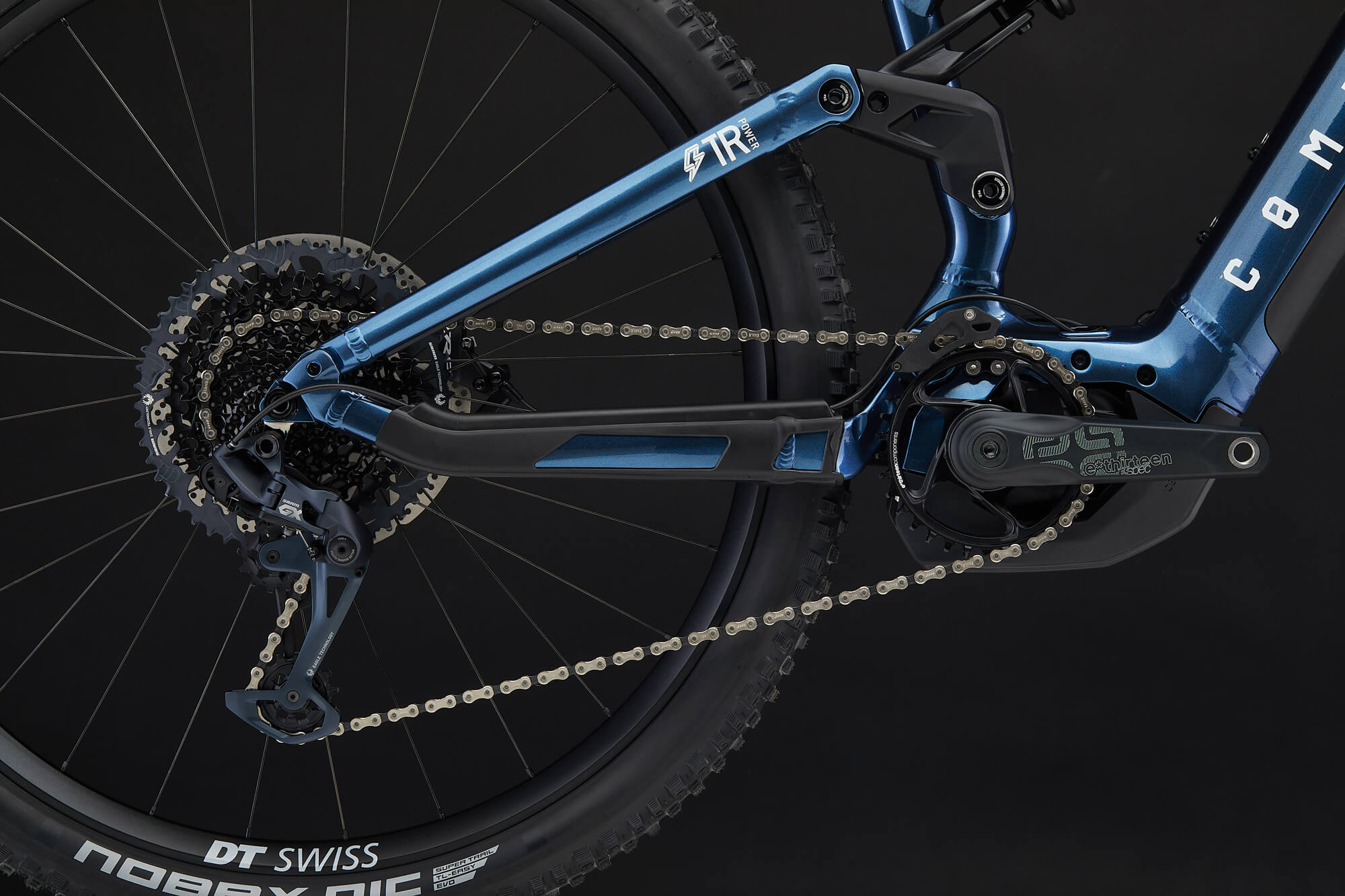 Commencal Meta Power TR Bosch Race Sparkly Blue - дополнительное фото 2