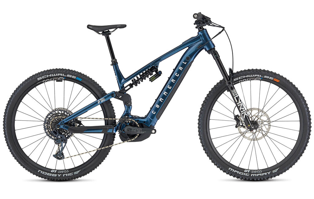 Commencal Meta Power TR Bosch Race Sparkly Blue