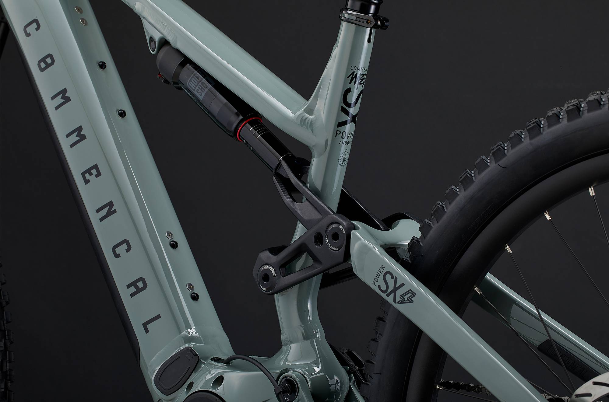 Commencal Meta Power SX Bosch Ride Pyrite Grey - дополнительное фото 4